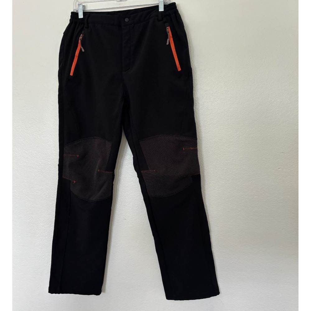Windstopper Pants XL Black Abrasion Knee Gorpcore Mountain Biking Alpine Trail - Picture 3 of 16
